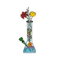 Hemp Bong Sticker