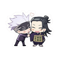 Satoru Gojo and Suguru Geto 2 Jujutsu Kaisen Anime stickers