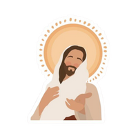 Jesus Christ 3 | Christianity | Religious Sticker | Spiritual Premium Sticker