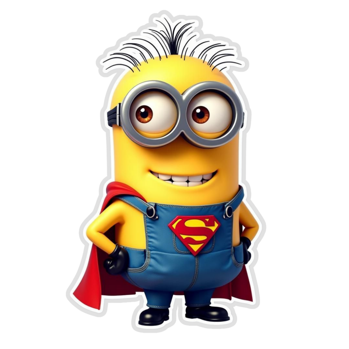 Minions | Cute Cartoon Sticker 10 | StickerBD