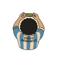 Diego Hemp Sticker | StickerBD