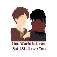 Mikasa Ackerman Attack on Titan Sticker 20 | Anime Warrior Premium Sticker