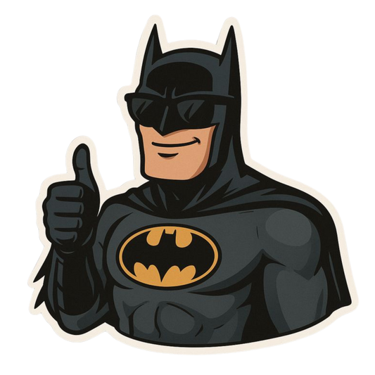 Batman Sticker 33 | Premium DC Superhero Sticker | StickerBD