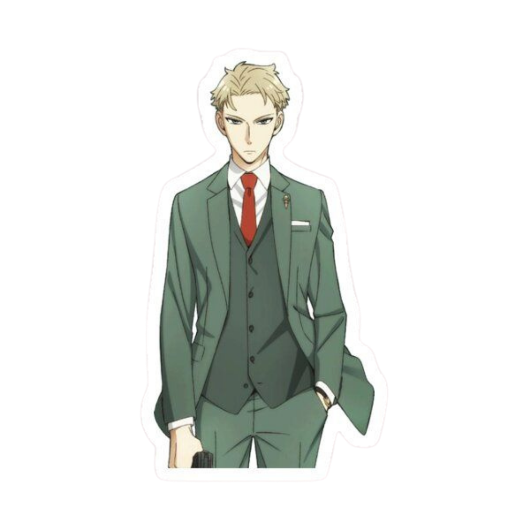 Loid Forger 3 | Spy X Family Anime Sticker | Premium Sticker