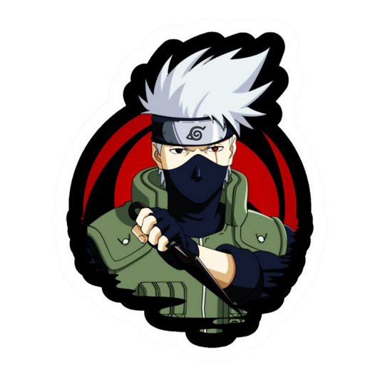 Kakashi Hatake Naruto Sticker 4 | Sharingan Ninja Premium Sticker