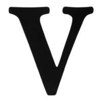 Letter V English Alphabet Sticker | Educational A-Z Sticker | StickerBD