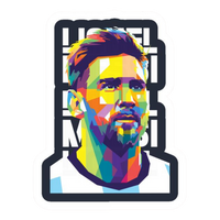 Messi 32 | Leo Messi Premium Football Sticker | Legendary Footballer