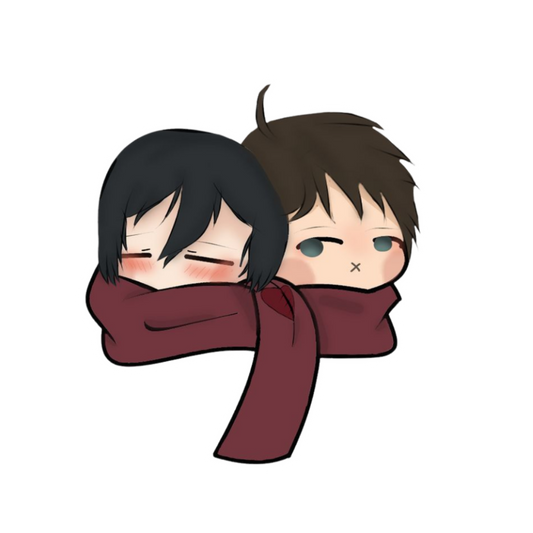 Mikasa Ackerman Attack on Titan Sticker 13 | Anime Warrior Premium Sticker