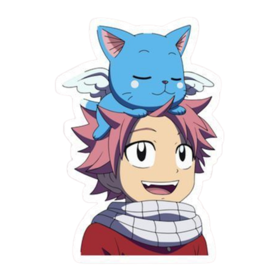 Natsu Dragneel Fairy Tail Sticker 11 | Fire Dragon Slayer