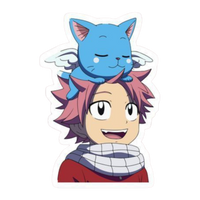 Natsu Dragneel Fairy Tail Sticker 11 | Fire Dragon Slayer