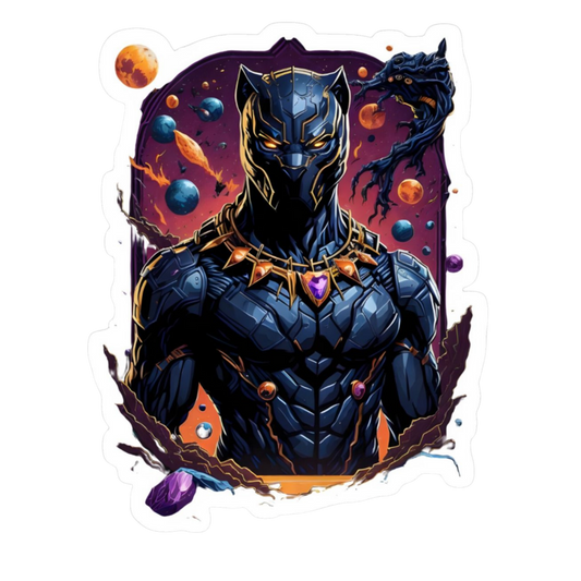 Black Panther 23 | Black Panther Premium Sticker | StickerBD