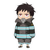 Fire Force Sticker 23 | Action Anime Premium Sticker