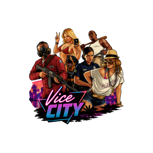 Vice City Sticker 34