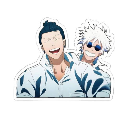 Satoru Gojo and Suguru Geto 3 Jujutsu Kaisen Anime stickers