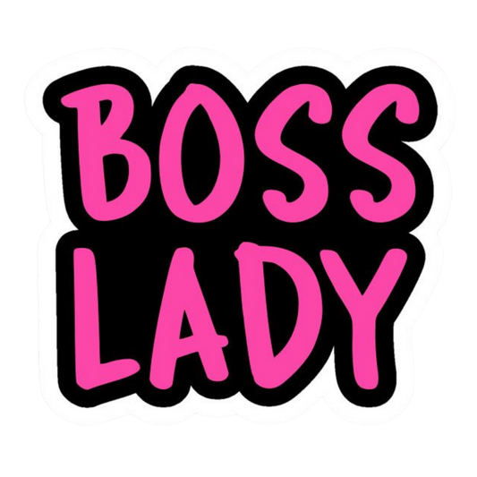 Pink Sticker 23 | Women Pink Barbie Lady | Aesthetic Girl Power Premium Sticker