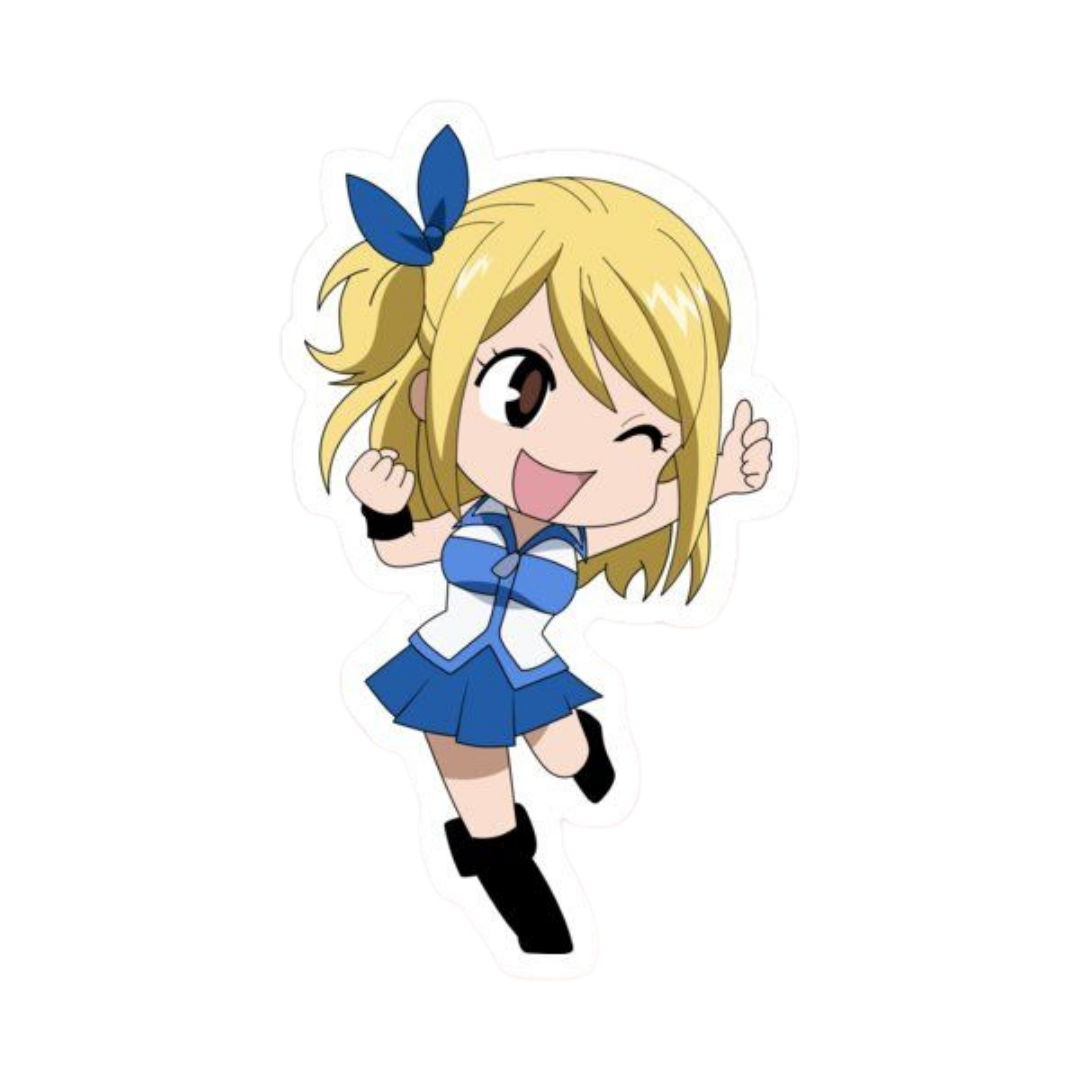 Lucy Heartfilia Fairy Tail Sticker | Anime Premium Sticker