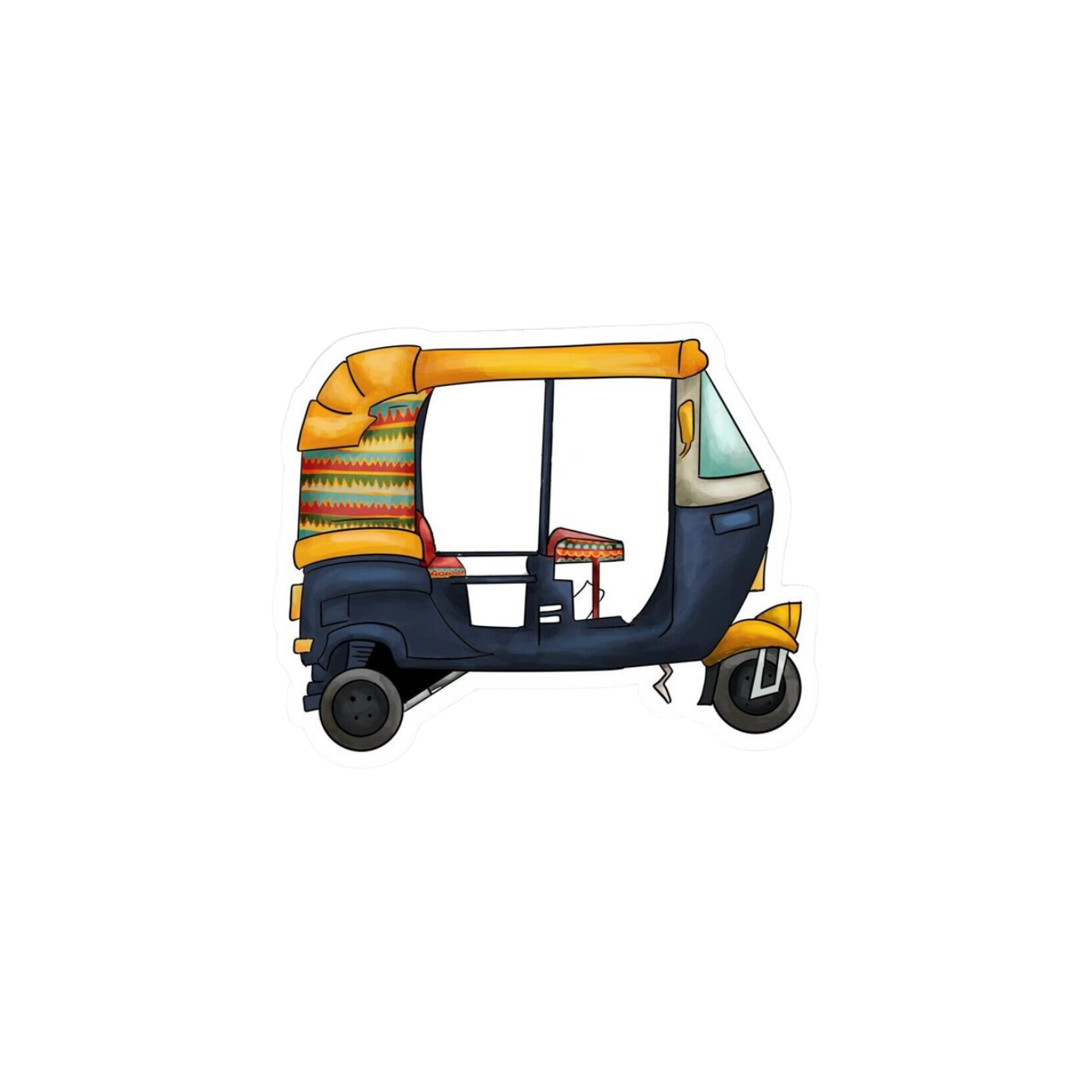 Baby Taxi Art 3 | Bangladesh Stickers Collection | StickerBD