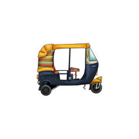 Baby Taxi Art 3 | Bangladesh Stickers Collection | StickerBD