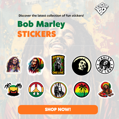 Bob Marley Sticker Bundle