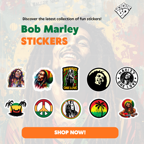Bob Marley Sticker Bundle