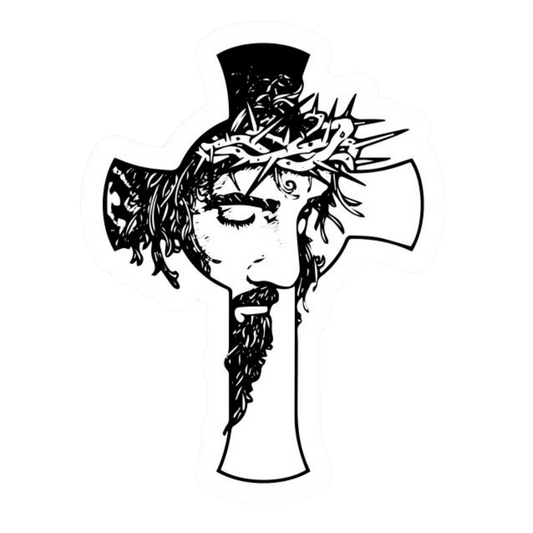Jesus Christ 5 | Christianity | Religious Sticker | Spiritual Premium Sticker