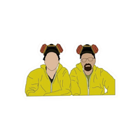 Walt & Jesse | Breaking Bad Premium Sticker | TV Series