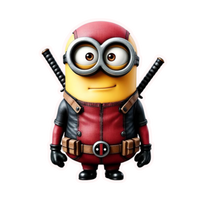 Minions | Cute Cartoon Sticker 23 | StickerBD