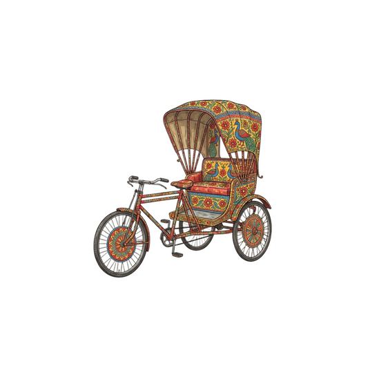Rickshaw | Bangladesh Stickers Collection | StickerBD