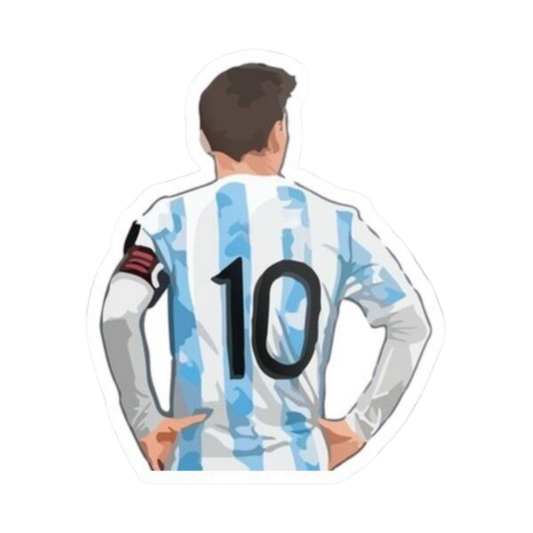 Messi 34 | Leo Messi Premium Football Sticker | Legendary Footballer