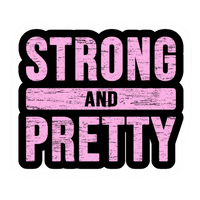 Pink Sticker 24 | Women Pink Barbie Lady | Aesthetic Girl Power Premium Sticker