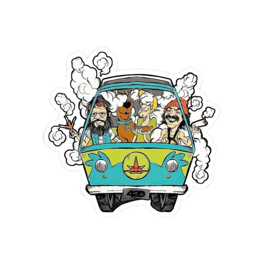 Scooby Do Hemp Sticker | StickerBD