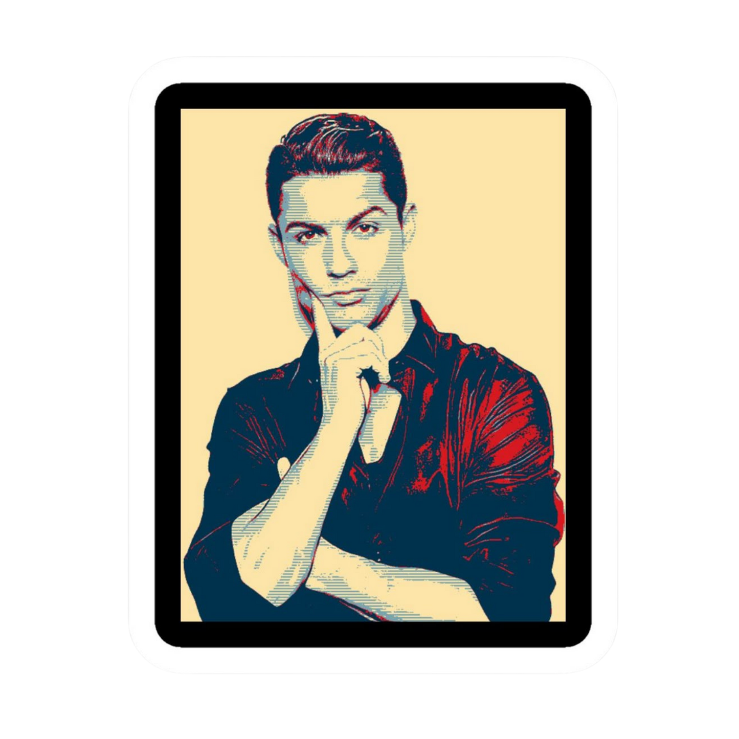 Cristiano Ronaldo 34 | Portugal Football Sticker