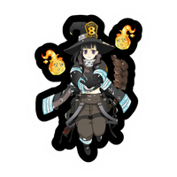 Fire Force Sticker 24 | Action Anime Premium Sticker