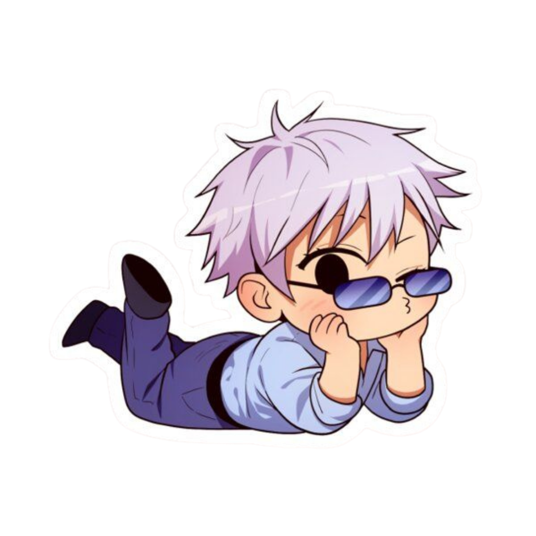 Satoru Gojo Cute Jujutsu Kaisen Anime stickers