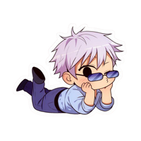 Satoru Gojo Cute Jujutsu Kaisen Anime stickers