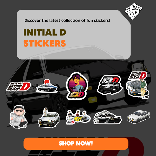 Initial D Sticker Bundle