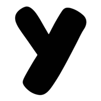 Letter Y English Alphabet Sticker | Educational A-Z Sticker | StickerBD
