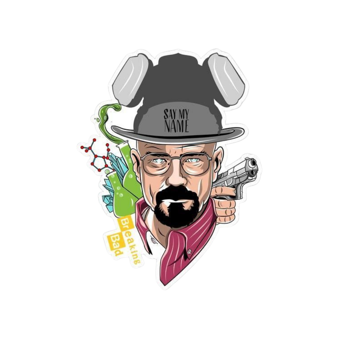 Say My Name | Breaking Bad Premium Sticker | TV Series