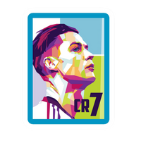 Cristiano Ronaldo 35 | Portugal Football Sticker