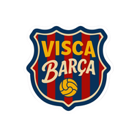 Visca Barca | Barcelona Premium Sticker | Football Club