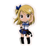 Lucy Heartfilia Fairy Tail Sticker 3 | Anime Premium Sticker