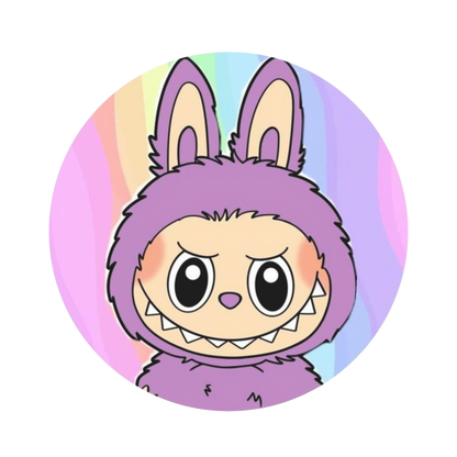 Labubu Tinplate Badge