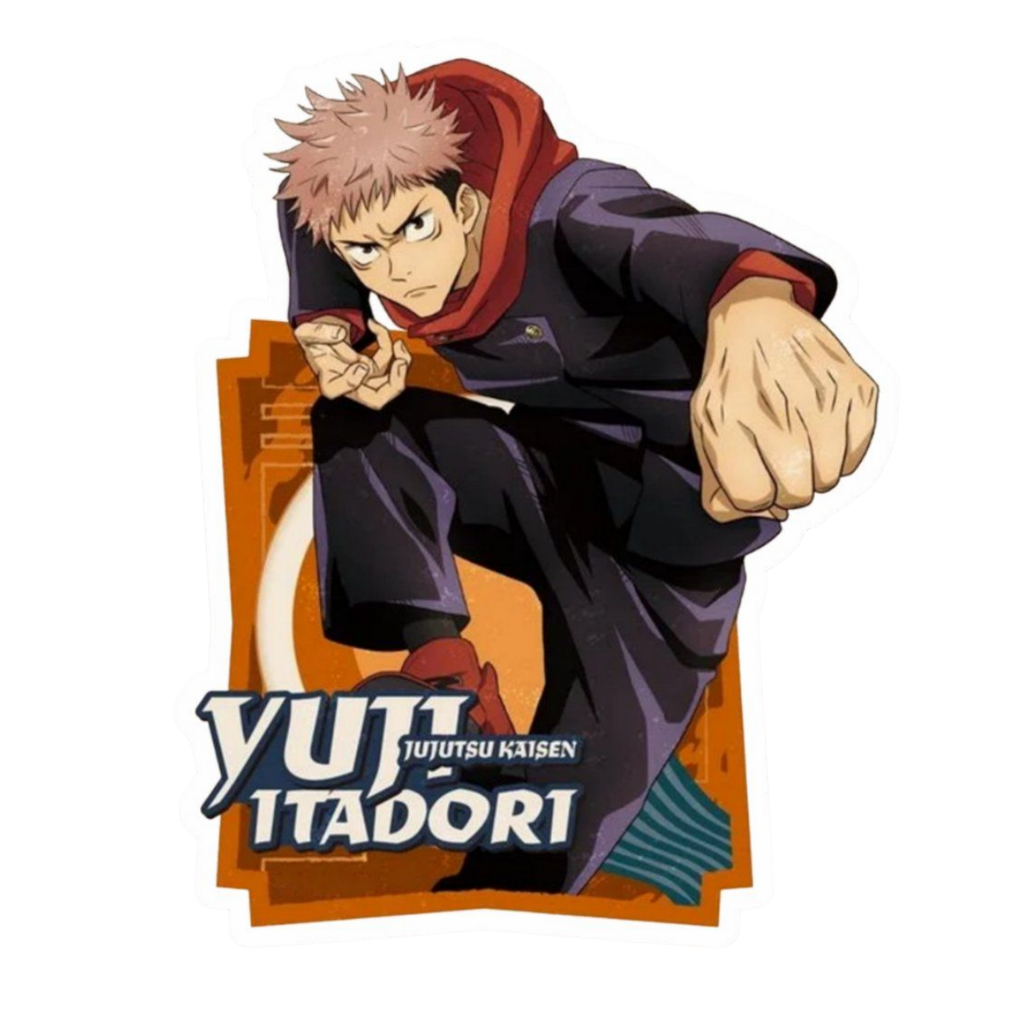 Itadori Yuji Jujutsu Kaisen Anime Sticker #2 | StickerBD
