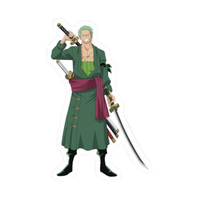 Roronoa Zoro One Piece Sticker 11 | Three Sword Style Premium Sticker