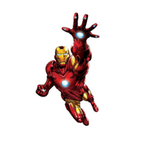 Iron Man 38 | Marvel Superhero Sticker | StickerBD
