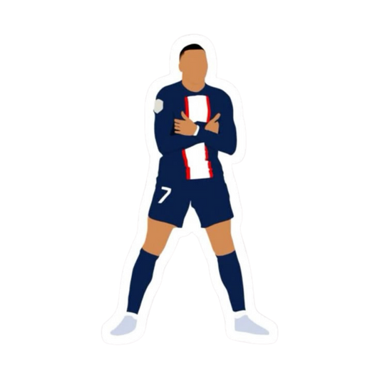 Kylian Mbappé 11 | Football Player Premium Sticker