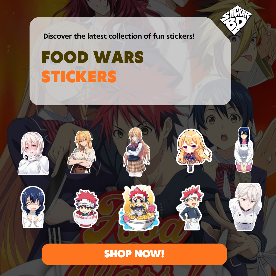 Food Wars Sticker Bundle