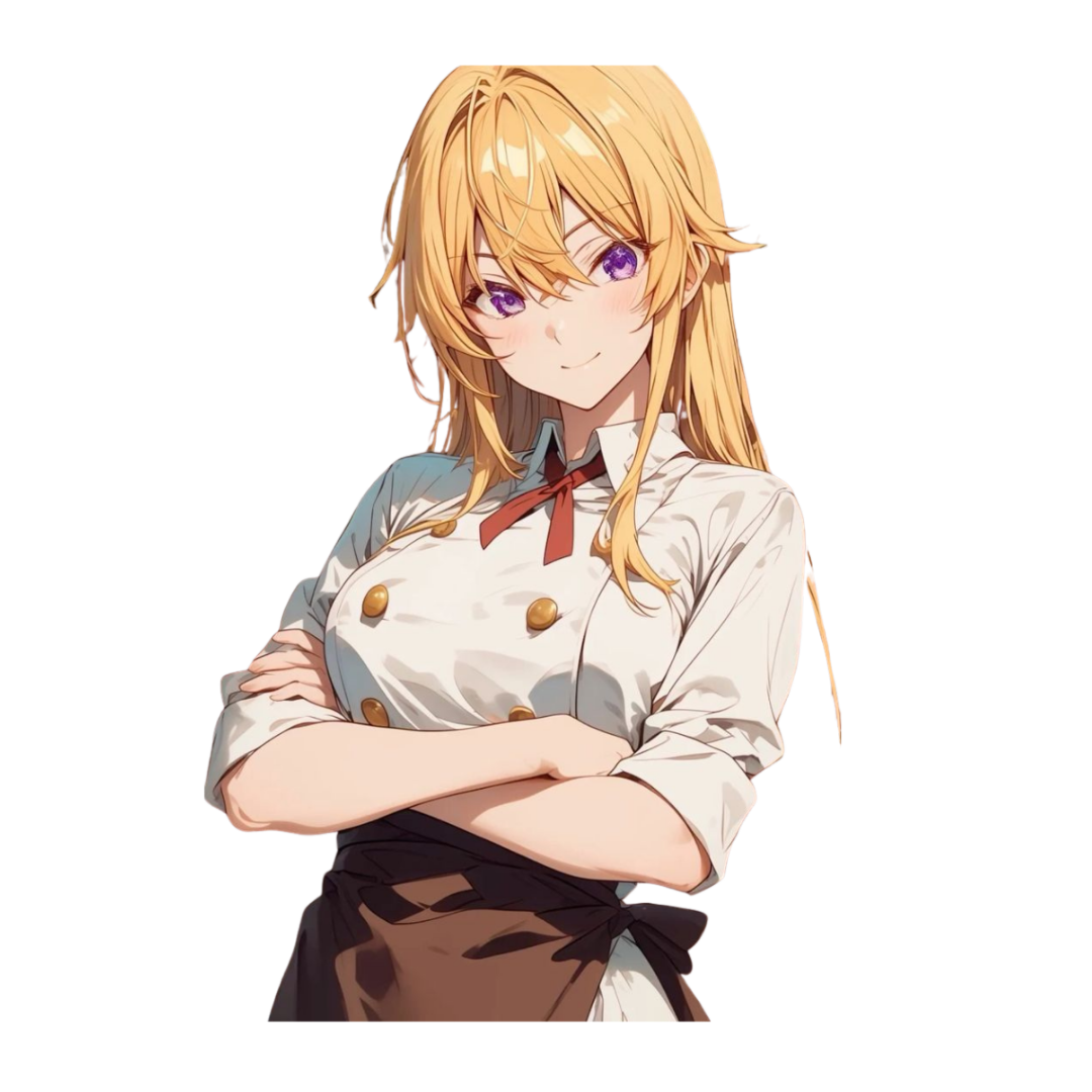 Erina Nakiri Food Wars Sticker Bundle