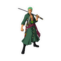 Roronoa Zoro One Piece Sticker 12 | Three Sword Style Premium Sticker