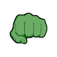 The Incredible Hulk 7 | Hulk Premium Sticker | Movie